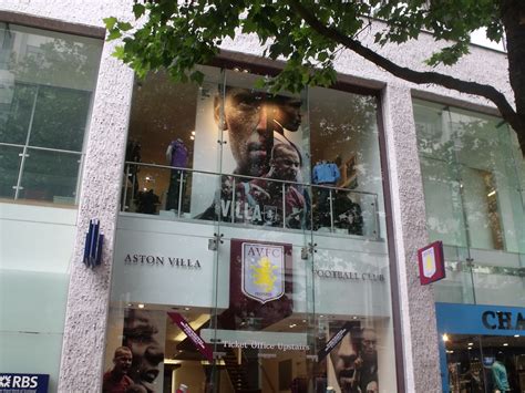 aston villa club shop opening times